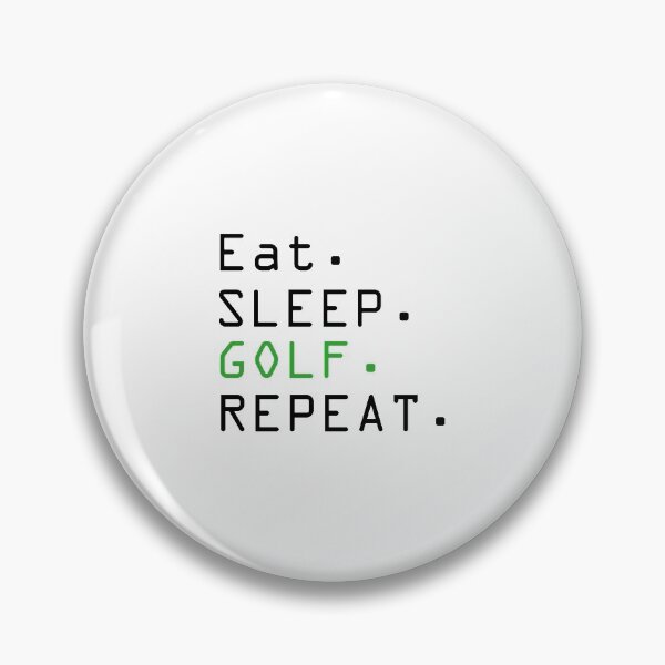 Item preview, Funny Golf Lovers - Eat Sleep Golf Repeat   designed and sold by CirclesGolf.