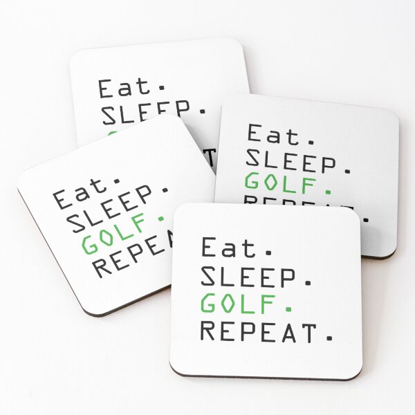 Item preview, Amantes divertidos del golf - Eat Sleep Golf Repeat designed and sold by CirclesGolf.