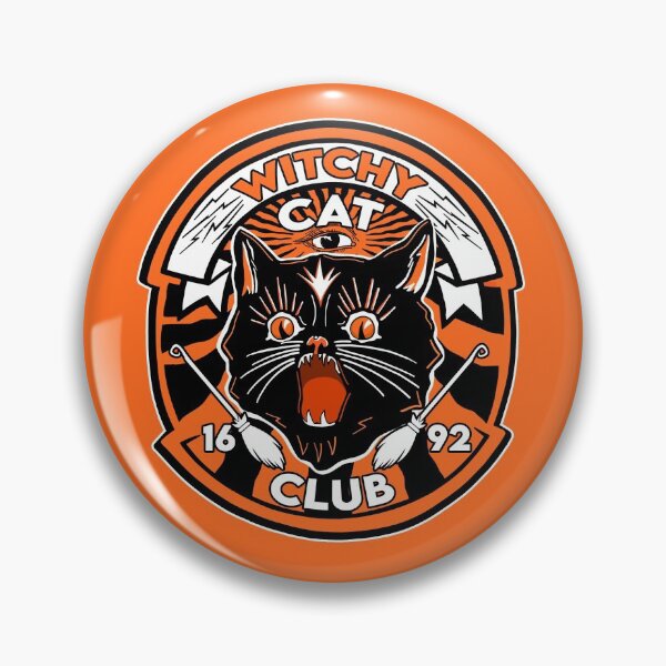 Item preview, Club del gato negro brujo vintage designed and sold by Dixie Bailey.