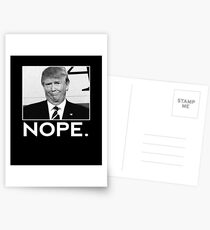 Anti-Trump He hates this picture Nope Postcards