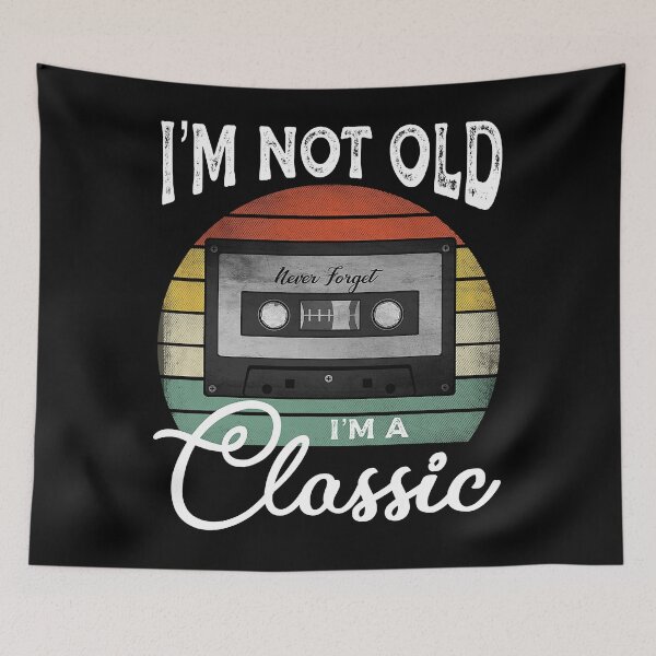 Item preview, Nunca olvides lo vintage No soy viejo Soy un clásico divertido B-day designed and sold by jessaminegr.