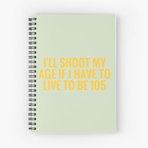 Item preview, I will shoot my age   designed and sold by CirclesGolf.
