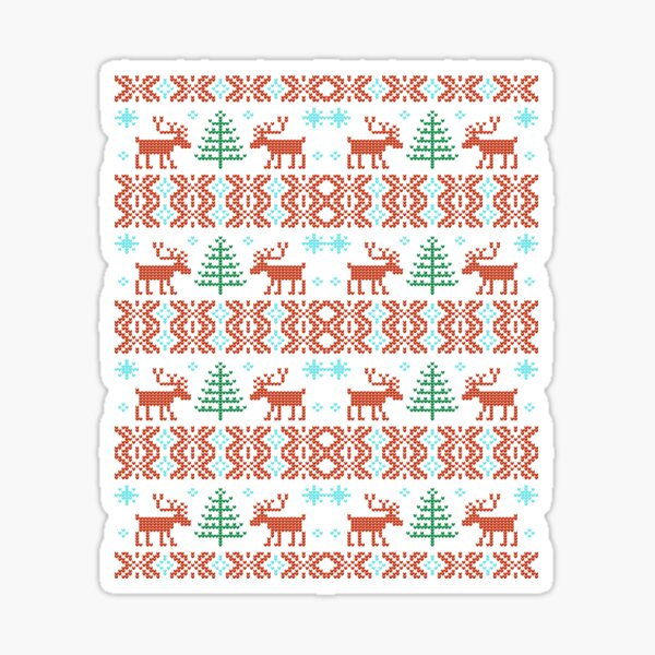 Item preview, Christmas Santa Claus Pattern designed and sold by RheaRealm.