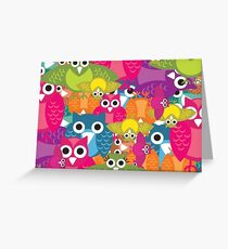 owlish Greeting Card