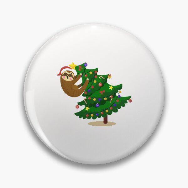 Item preview, Christmas Tree Hanging Sloth designed and sold by Landesign.