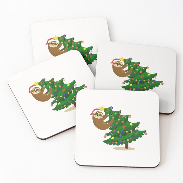 Item preview, Christmas Tree Hanging Sloth designed and sold by Landesign.