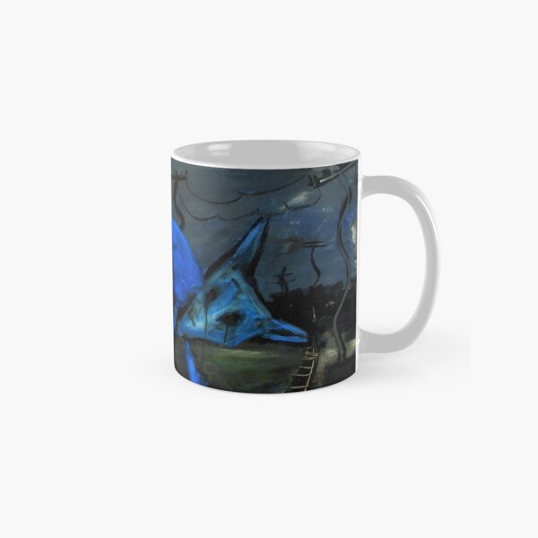 blue dog Classic Mug
