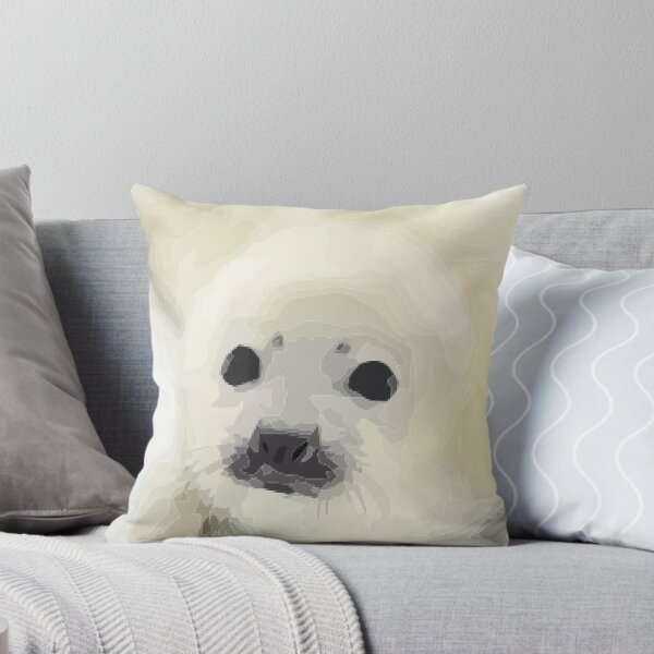 Item preview, Harp Seal Vector Painting designed and sold by PositiveLad.