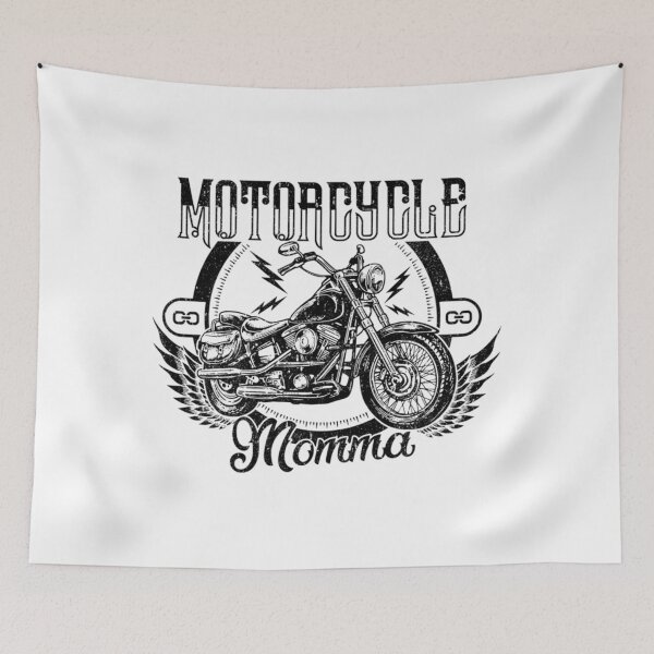 Item preview, motorcycle momma    designed and sold by CirclesGolf.