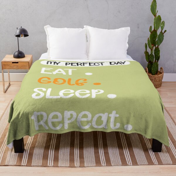 Item preview, My Perfect Day Eat Golf Sleep  Repeat   designed and sold by CirclesGolf.