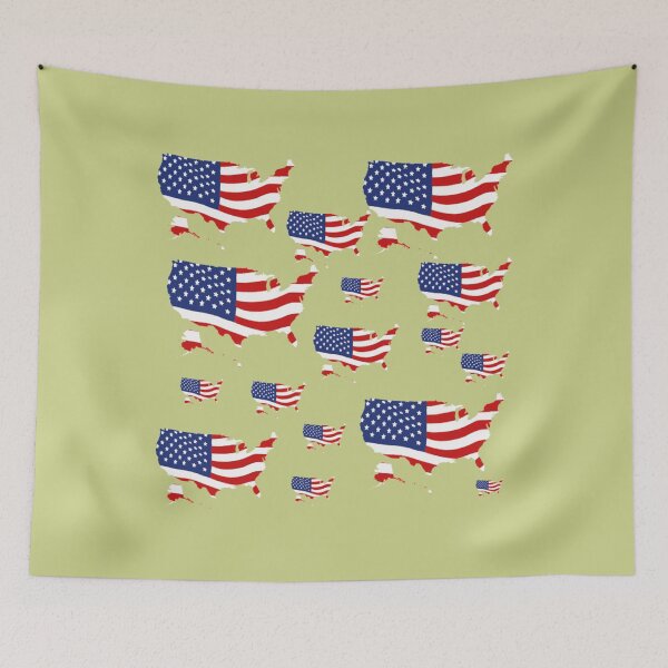 Item preview, USA Flag  designed and sold by CirclesGolf.