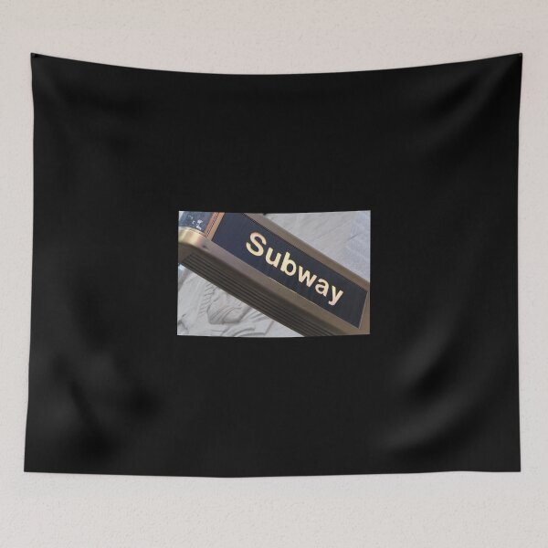 Item preview, NYC Subway Sign designed and sold by ridthestigma.