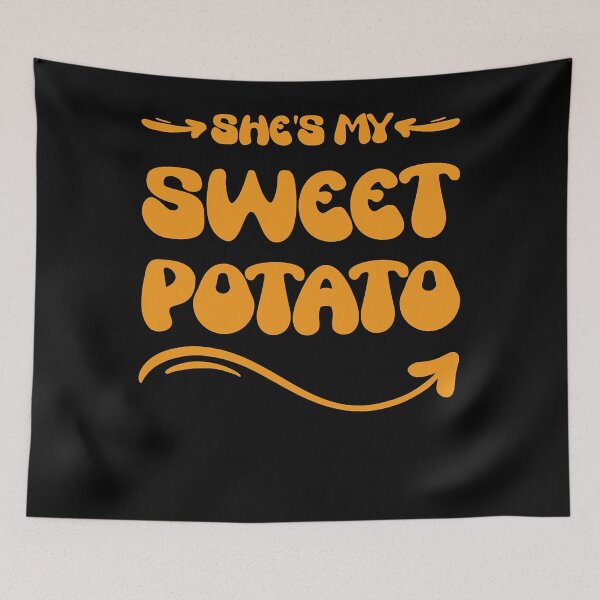 Item preview, She's My Sweet Potato - I YAM - Funny Couple's Matching designed and sold by VieraJolana.