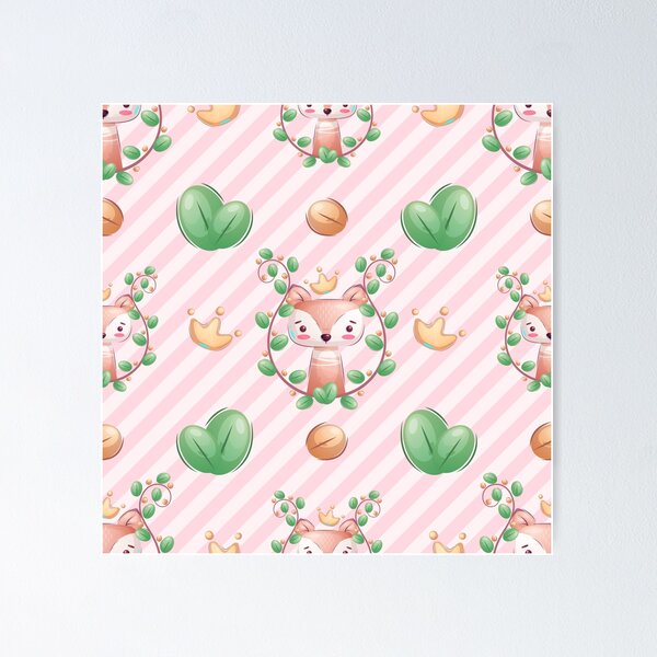 Item preview, Cute Fox cartoon designed and sold by Zombiegirl1302.