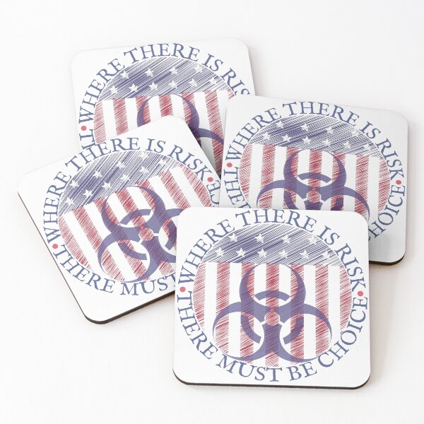 Item preview, Where there is risk, there must be choice, American flag design designed and sold by Auntieck.