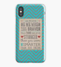 Always Remember... iPhone Case
