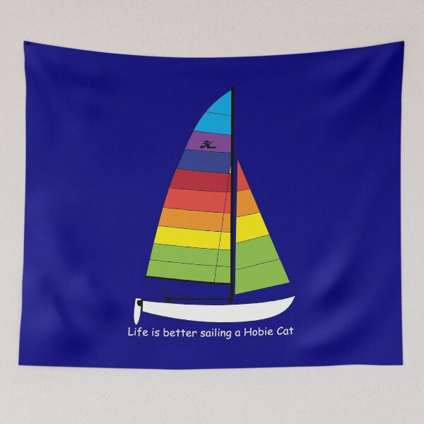Item preview, Hobie 16 Catamaran Sailboat - Life is better sailing a Hobie Cat designed and sold by CHBB.