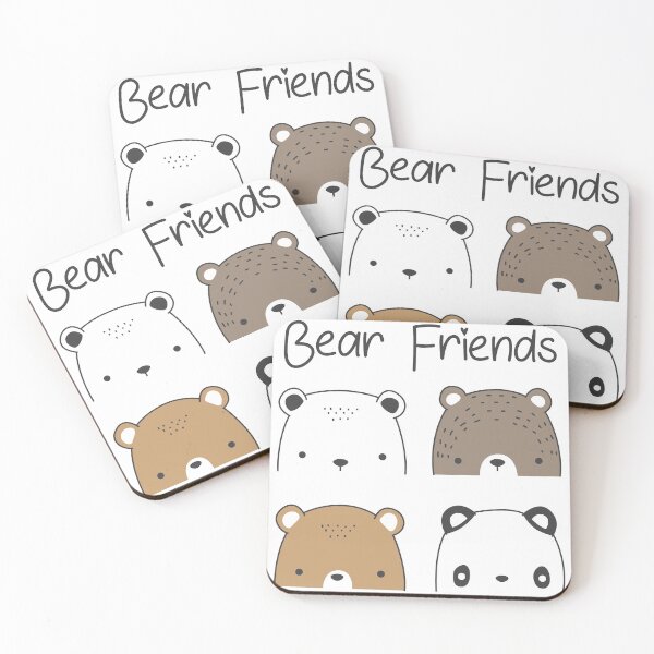Item preview, Bear Friends Forever designed and sold by ALLANNV5.