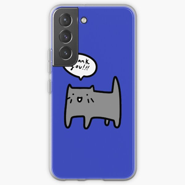 Thank You Blue Cat Samsung Galaxy Soft Case