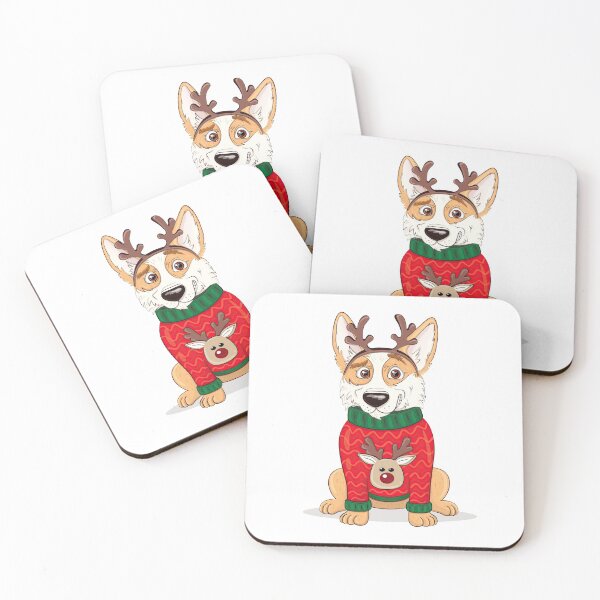 Item preview, Christmas Welsh Corgi designed and sold by Landesign.