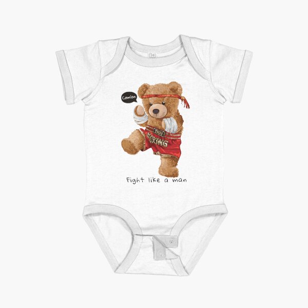 Item preview, Cute Bear Fight like a man designed and sold by vhtrocate.