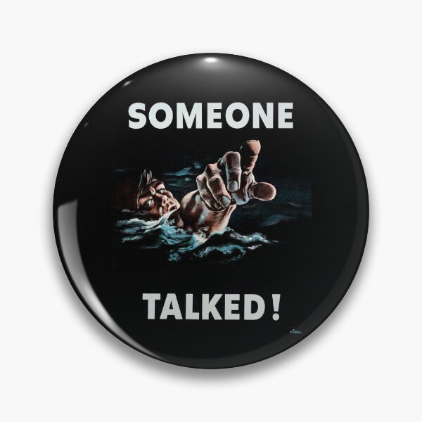 Item preview, "Someone Talked!" World War II Propaganda c.1942 designed and sold by PAPERS plz.