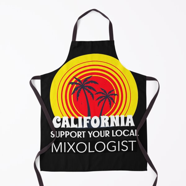 Item preview, SUPPORT YOUR LOCAL MIXOLOGIST "CALIFORNIA" BARTENDER designed and sold by BestCoolStuff.