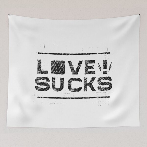 Item preview, Love sucks designed and sold by Delom.