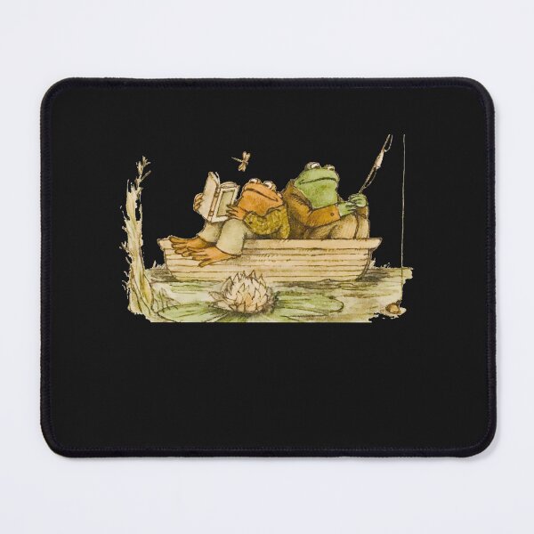 Item preview, Frog and Toad Fishing Sticker designed and sold by LEONIETURNER.