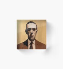 HP Lovecraft Acrylic Block