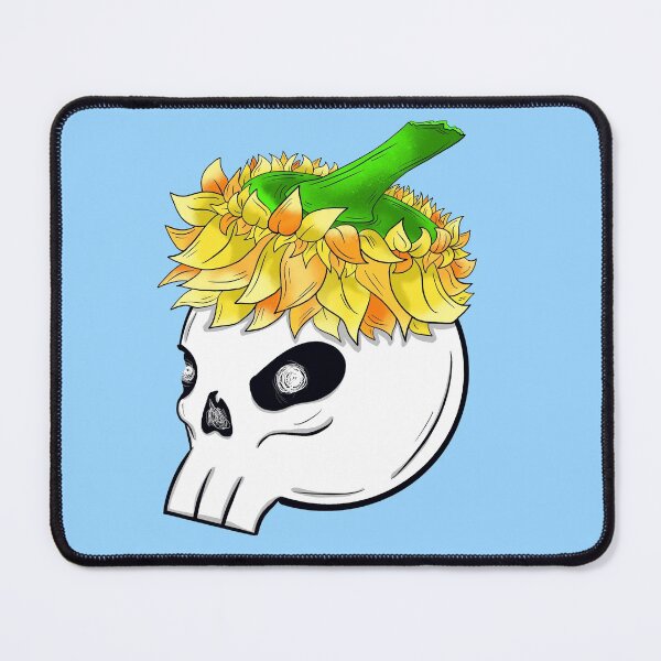 Item preview, Sunflower Skull designed and sold by missmann.