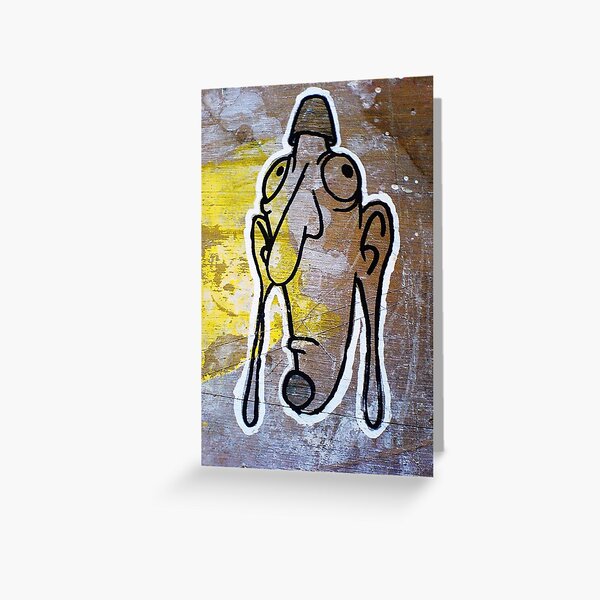 Head-Light Greeting Card