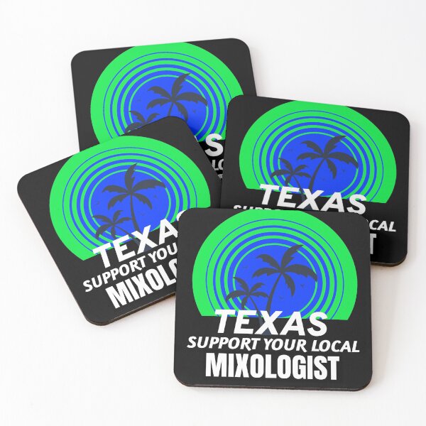 Item preview, TEXAS SUPPORT YOUR LOCAL MIXOLOGIST designed and sold by BestCoolStuff.