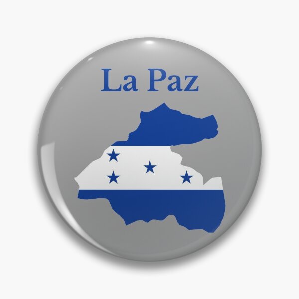 Artikelvorschau, Kartendesign der Abteilung La Paz, Honduras. entworfen und verkauft von marosharaf.