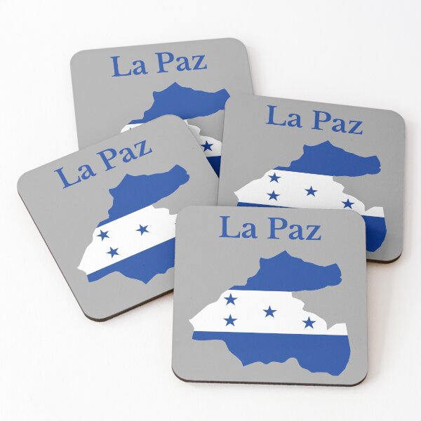 Item preview, La Paz Department Map Design, Honduras.  designed and sold by marosharaf.