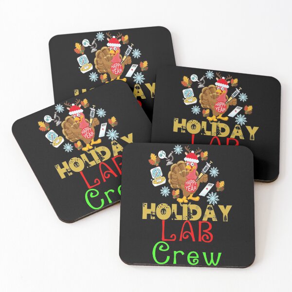 Item preview, HOLIDAY LAB CREW FUNNY MEDICAL LAB SCIENTIST LAB TECH SCIENTIST MICROBIOLOGY designed and sold by Hippiesole.