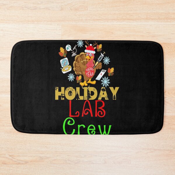 Item preview, HOLIDAY LAB CREW FUNNY MEDICAL LAB SCIENTIST LAB TECH SCIENTIST MICROBIOLOGY designed and sold by Hippiesole.