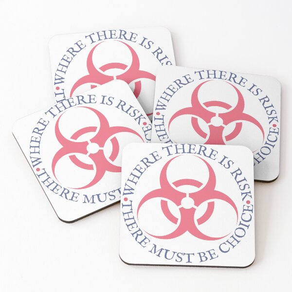 Item preview, Where there is risk, there must be choice, Biohazard design designed and sold by Auntieck.