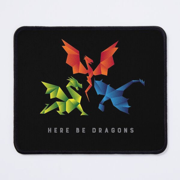 Item preview, SCP-1762 Where The Dragons Went Origami Style Dragons designed and sold by opalskystudio.