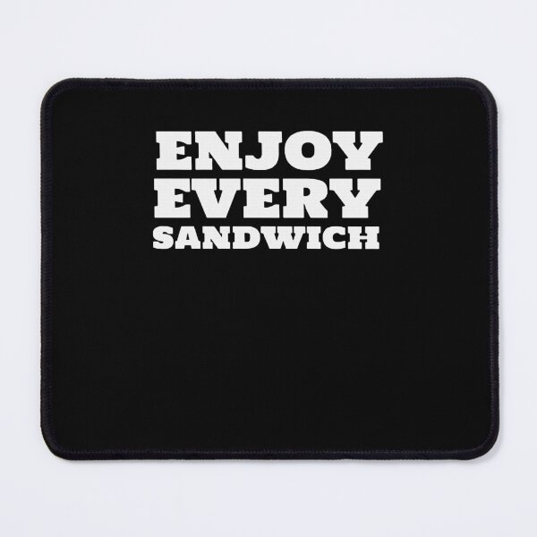 Item preview, Warren Zevon Quote Enjoy Every Sandwichhellip designed and sold by Joseph Martin.