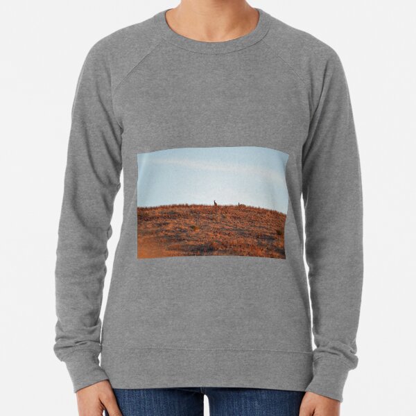 Kangaroo Sunset at Carrickalinga Lightweight Sweatshirt
