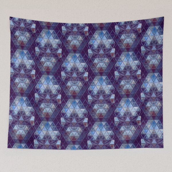 Item preview, Blue Patchwork designed and sold by Jennifer Phipps.