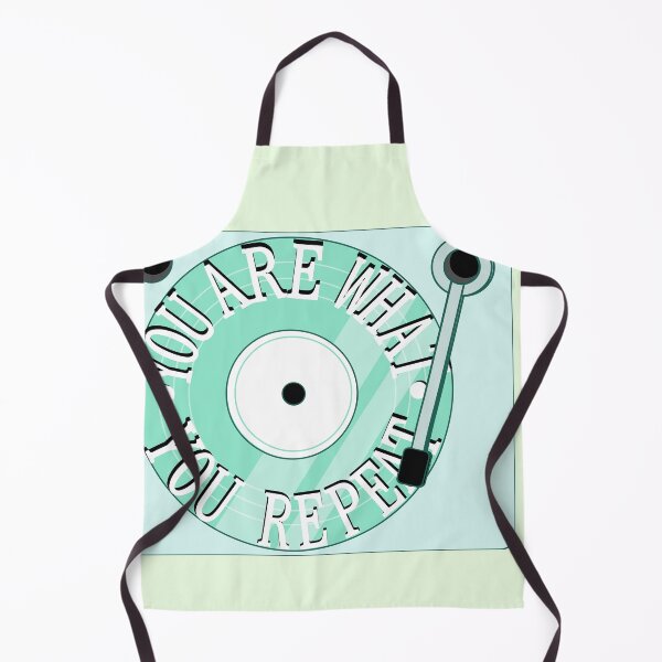 Item preview, You Are What You Repeat (record player- Mint Blue Green) designed and sold by citrusapple.