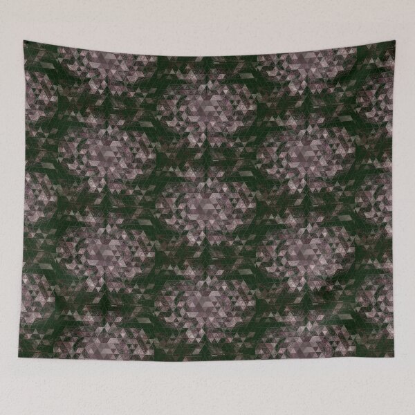 Item preview, Purple & Black Pixelated designed and sold by Jennifer Phipps.