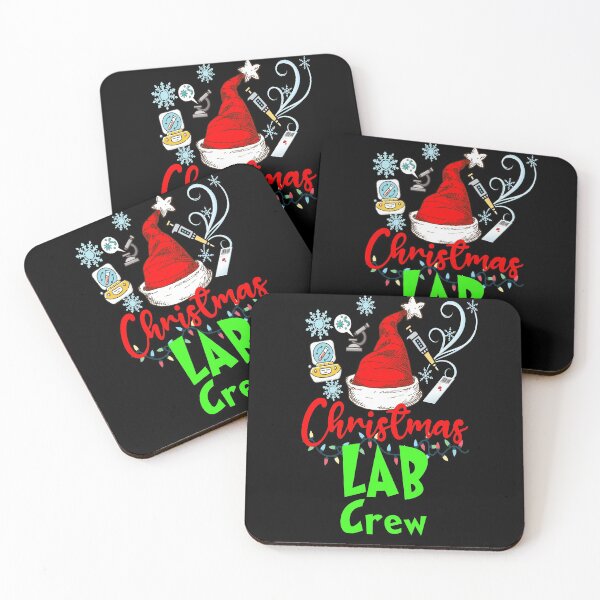 Item preview, CHRISTMAS LAB CREW FUNNY MEDICAL LAB SCIENTIST LAB TECH SCIENTIST MICROBIOLOGY designed and sold by Hippiesole.