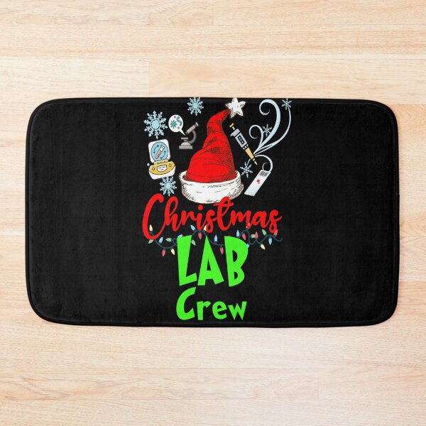 Item preview, CHRISTMAS LAB CREW FUNNY MEDICAL LAB SCIENTIST LAB TECH SCIENTIST MICROBIOLOGY designed and sold by Hippiesole.