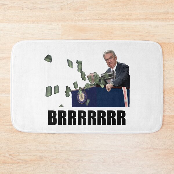 Item preview, Jerome Powell Money Printer Go Brrr designed and sold by simpleturt.