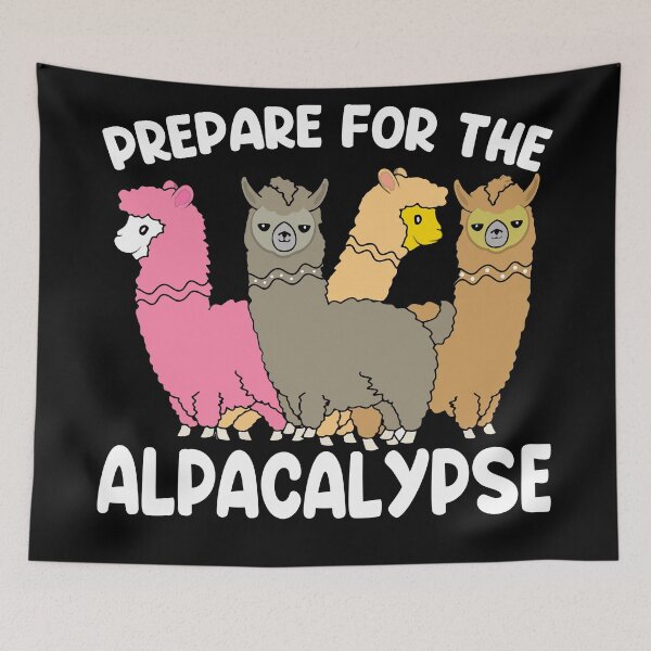 Item preview, Prepare for the alpacalypse designed and sold by angelusdark.