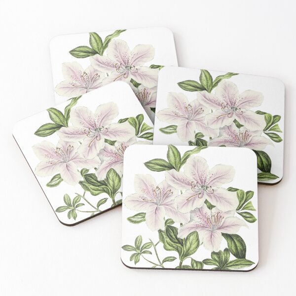 Item preview, Watercolor White and Pink Lily Flower  designed and sold by JoyforU.