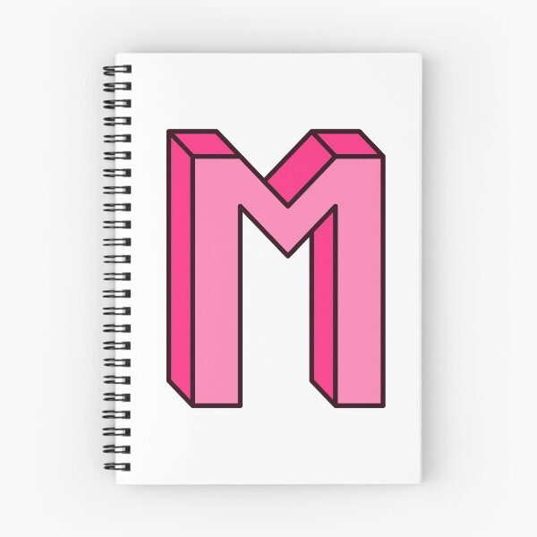 Item preview, Block Letter M designed and sold by RinozaRose.